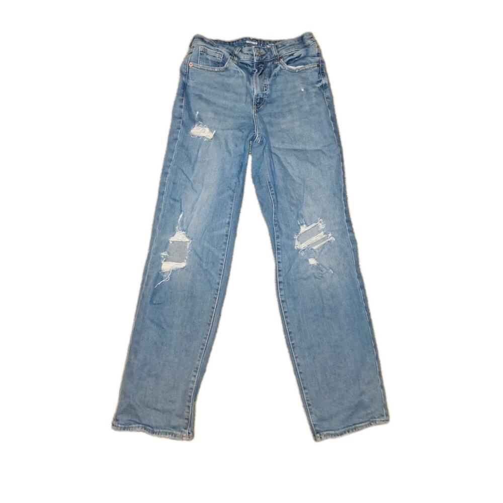 Old Navy High-Rise O.G. Loose Secret Smooth Pockets Jeans Women’s Size 4 AS-IS